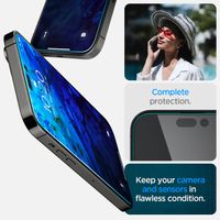 Spigen GLAStR Fit Displayschutzfolie  + Applicator 2-pack für das Apple iPhone 14 Pro Max