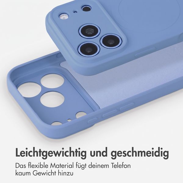 imoshion Color Back Cover mit MagSafe Apple iPhone 18 Pro / 17 Pro - Blau
