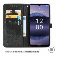 imoshion Mandala Klapphülle für das Nokia G11 Plus - Schwarz