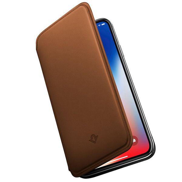 Twelve South SurfacePad Klapphülle iPhone Xs / X - Braun