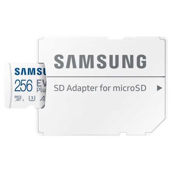 Samsung EVO Plus microSD 2024 - 265GB - Inklusive SD-Adapter - UHS-I/U3/Full HD/4K UHD