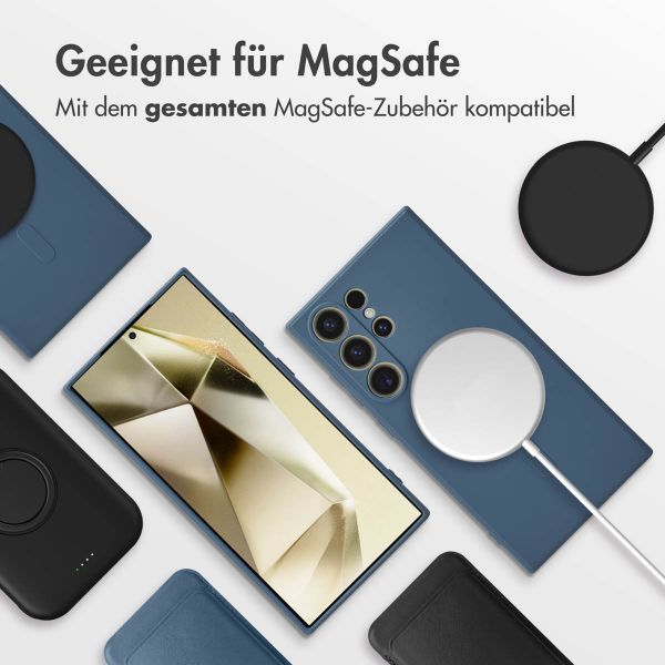 imoshion Color Back Cover mit MagSafe Samsung Galaxy S24 Ultra - Dunkelblau