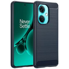 imoshion Brushed Back Cover für das OnePlus Nord CE 3 / CE 3 Lite - Dunkelblau