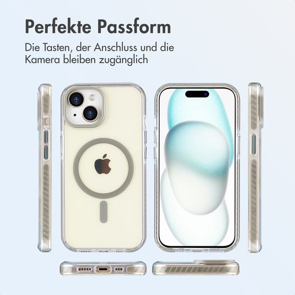 imoshion Combat MagSafe Hülle Apple iPhone 15 - Grau