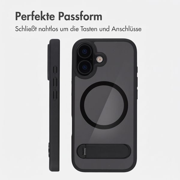 Accezz Hold Backcover mit MagSafe Apple iPhone 16 Pro - Black