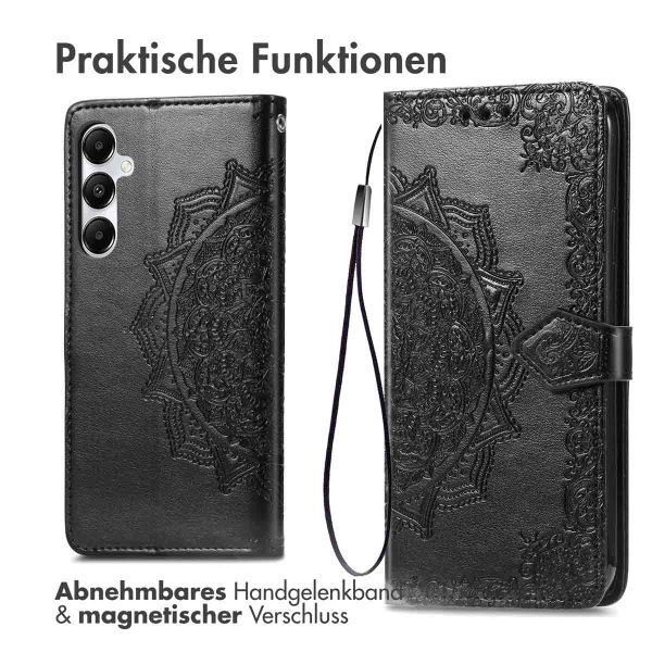 imoshion Mandala Klapphülle Samsung Galaxy A35 - Schwarz