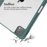 imoshion Trifold Hardcase Klapphülle Apple iPad Pro 11 (2022 / 2021 / 2020 / 2018) - Grün