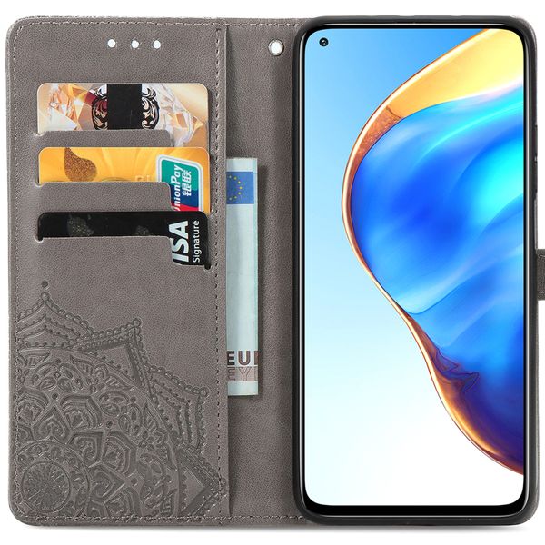 imoshion Mandala Klapphülle Xiaomi Mi 10T (Pro) - Grau
