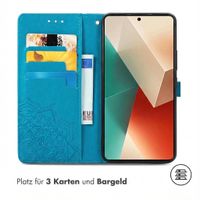 imoshion Mandala Klapphülle Xiaomi Redmi Note 13 (5G) - Türkis