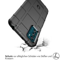 imoshion Rugged Shield Backcover für das Motorola Moto G42 - Schwarz