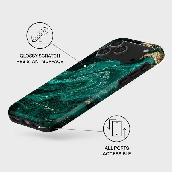 Burga Tough Back Cover MagSafe Apple iPhone 17 Pro - Emerald Pool