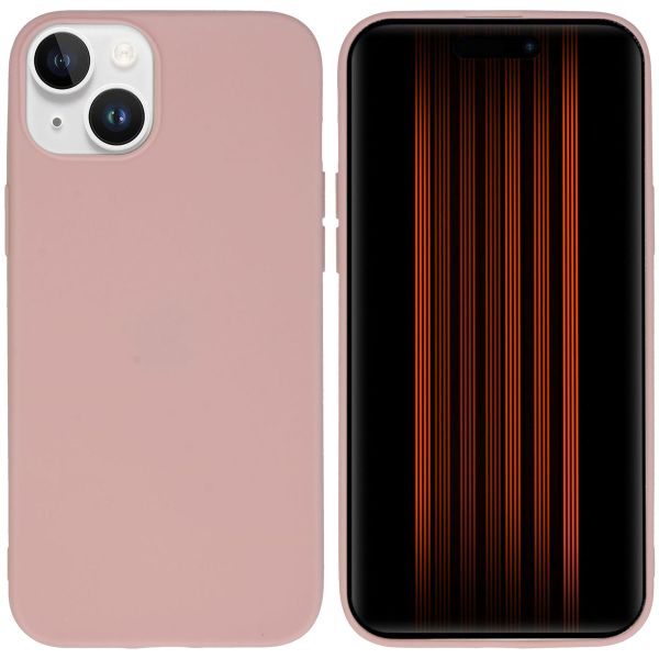 imoshion Color TPU Hülle für das iPhone 15 Plus - Dusty Pink