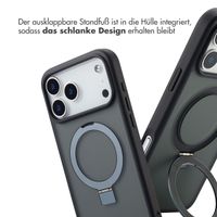 Accezz Ring Stand Backcover mit MagSafe Apple iPhone 17 Pro Max - Schwarz