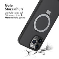 Accezz Ring Stand Backcover mit MagSafe Apple iPhone 13 Pro Max - Schwarz