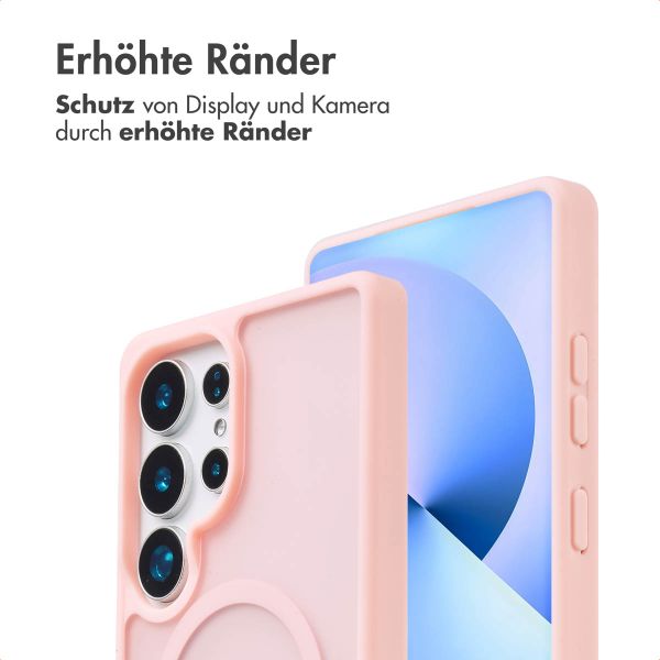 imoshion Color Guard Back Cover mit MagSafe Samsung Galaxy S25 Ultra - Hellrosa