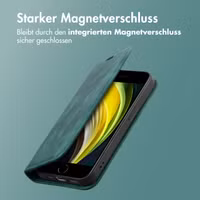 imoshion Slim Klapphülle Apple iPhone SE (2022 / 2020) / 8 / 7 / 6(s) - Grün