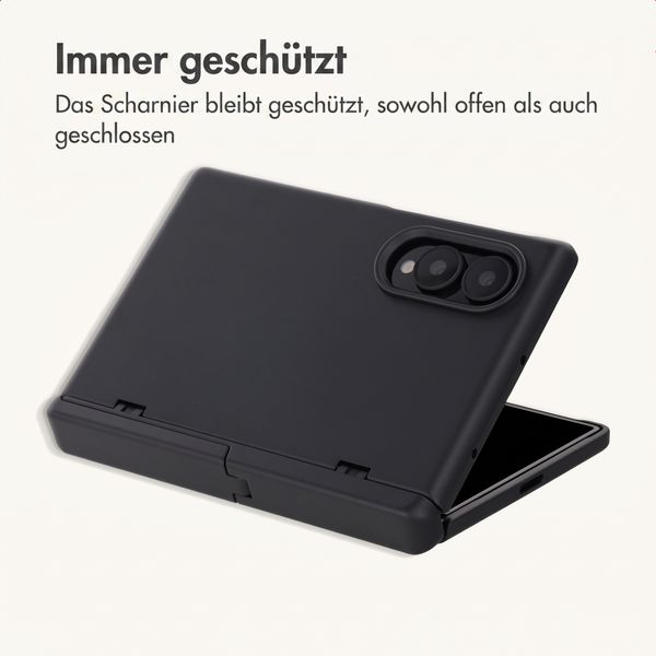 imoshion Color Backcover mit Ständer Samsung Galaxy Z Fold 8 - Schwarz