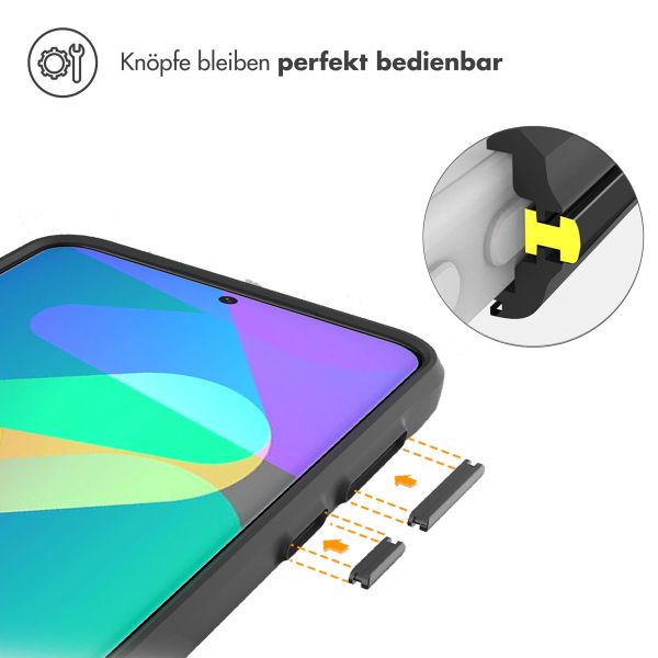 imoshion Rugged Hybrid Case Samsung Galaxy S23 Plus - Schwarz