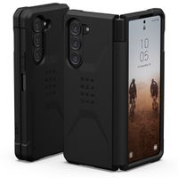 UAG Civilian Backcover für das Samsung Galaxy Z Fold 5 - Schwarz