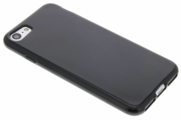 Schwarzes Gel Case für iPhone SE (2022 / 2020) / 8 / 7