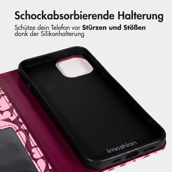 imoshion Design Klapphülle Apple iPhone 15 - Hearty Blush