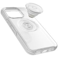 OtterBox Otter + Pop Symmetry Backcover für das iPhone 14 Pro - Transparent