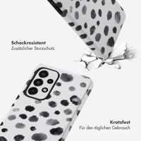 Selencia Vivid Tough Back Cover für das Samsung Galaxy A33 - Trendy Leopard