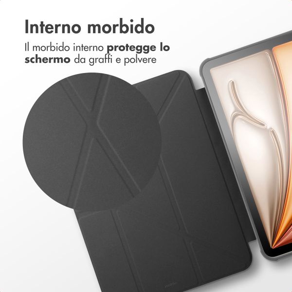 imoshion Origami Klapphülle Apple iPad Pro 11 (2018/2020/2021/2022) / Air 5 (2022) / Air 4 (2020) - Schwarz
