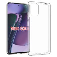 Accezz TPU Clear Cover für das Motorola Moto G24 / G04 - Transparent