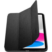 Spigen Urban Fit Klapphülle Apple iPad 11 (2025) 11 Zoll A16 / iPad 10 (2022) 10.9 Zoll - Schwarz