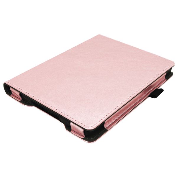 imoshion Vegan Leather Klapphülle Kobo Aura H2O - Rosé gold