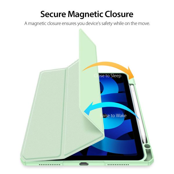 Dux Ducis Toby Klapphülle Apple iPad Air 5 (2022) / Air 4 (2020) - Grün