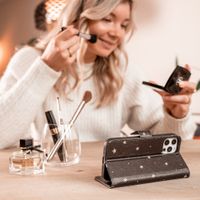 imoshion Design TPU Klapphülle Samsung Galaxy S21 - Stars Gold