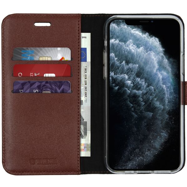 Valenta Klapphülle Leather Braun für das iPhone 11 Pro