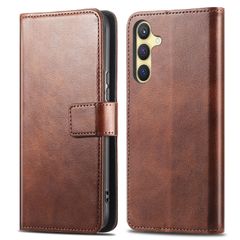 imoshion Luxuriöse Klapphülle Samsung Galaxy S25 / S24 - Dunkelbraun