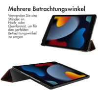 imoshion Trifold Klapphülle für das iPad 9 (2021) 10.2 Zoll / iPad 8 (2020) 10.2 Zoll / iPad 7 (2019) 10.2 Zoll - Braun