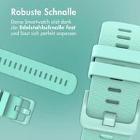 imoshion Sport-Silikonarmband mit Schnalle - Universelle 22 mm Anschluss - Mintgrün