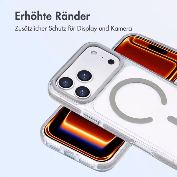 imoshion Combat MagSafe Hülle Apple iPhone 17 Pro Max - Grau