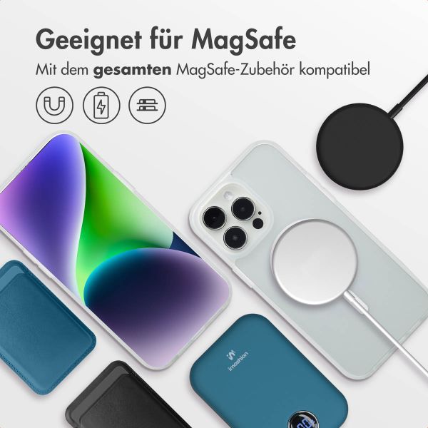 imoshion Color Guard Back Cover mit MagSafe für das iPhone 14 Pro Max - Weiß