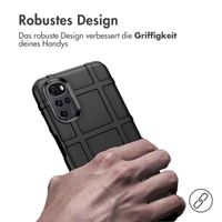 imoshion Rugged Shield Backcover für das Motorola Moto G22 / E32 / E32s - Schwarz