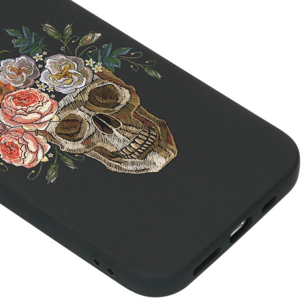 imoshion Design Hülle für das iPhone 12 (Pro) - Skull - Multicolor