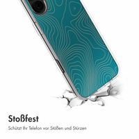 imoshion Design Hülle iPhone 16 - Topo Turquoise