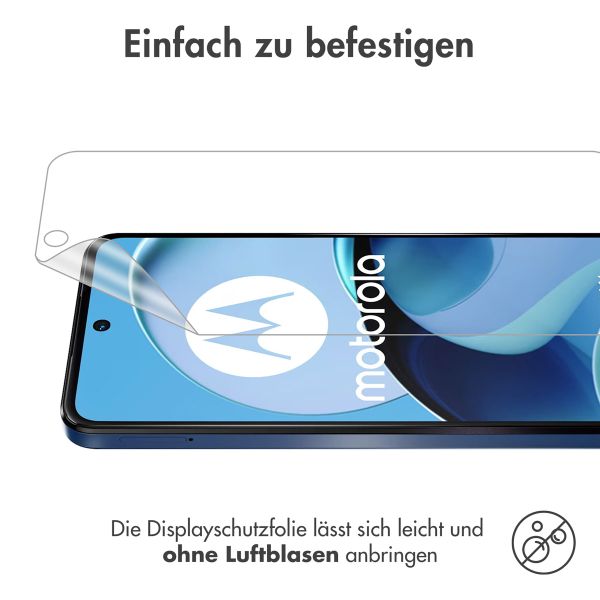 imoshion Displayschutz Folie 3er-Pack für das Motorola Moto G14 - Transparent