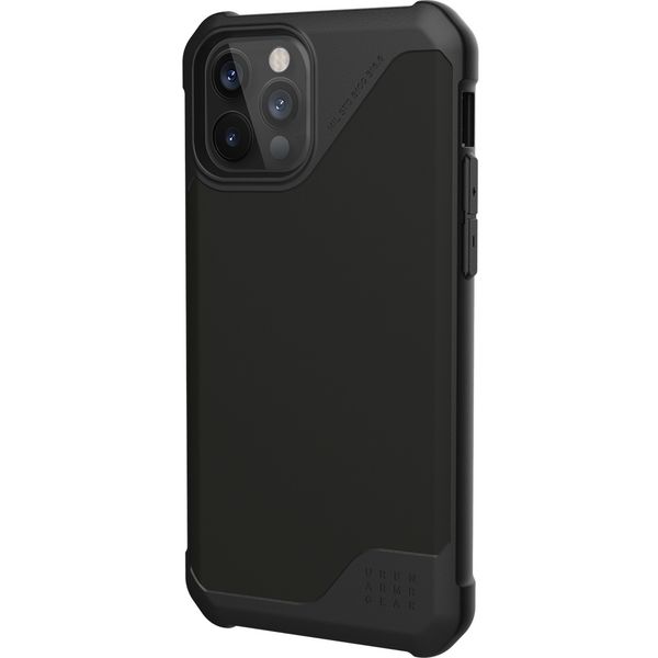 UAG Back Cover Metropolis LT iPhone 12 (Pro) - Schwarz