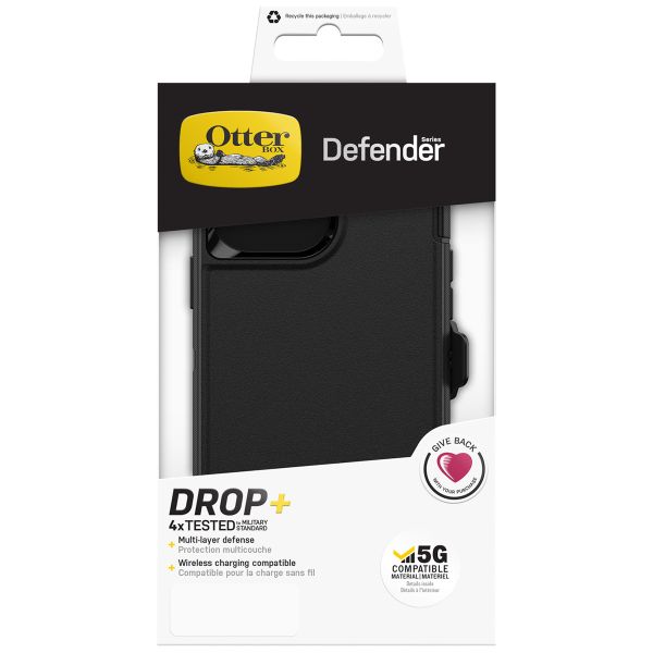 OtterBox Defender Rugged Case iPhone 13 Pro Max - Schwarz