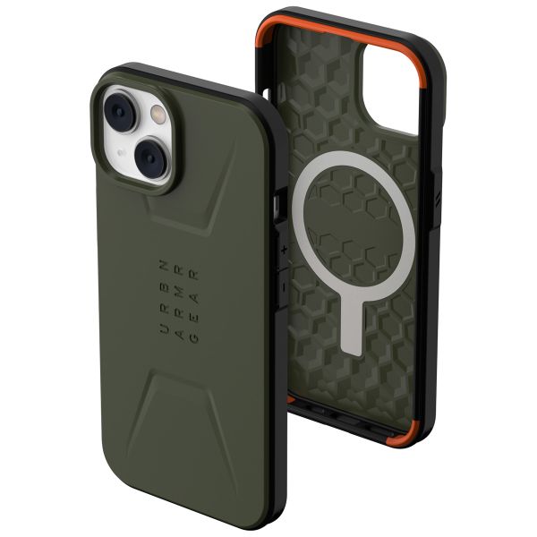 UAG Civilian Backcover MagSafe Apple iPhone 14 - Olive