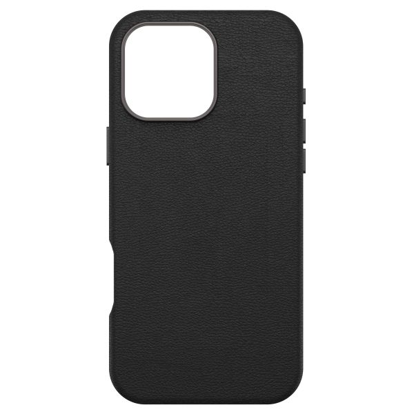 OtterBox Symmetry Cactus Leder Back Cover MagSafe für das iPhone 16 Pro Max - Noir Ash