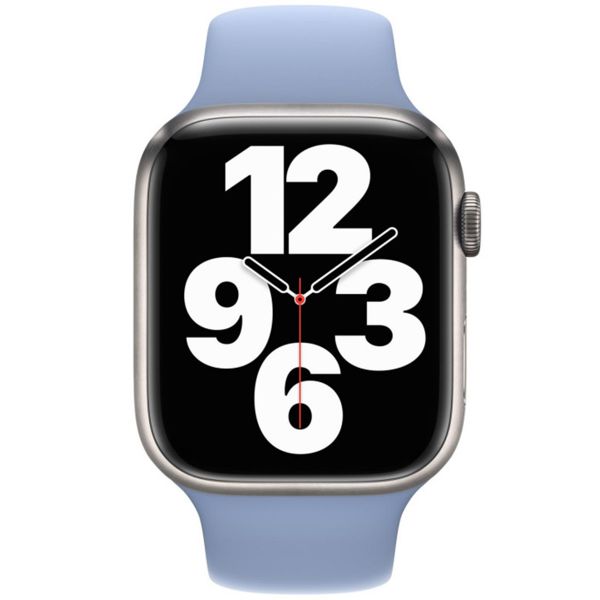 Apple Sport Armband für das  Apple Watch Series 1 t/m 9 / SE (38/40/41 mm) | Series 10 / 11 (42 mm) - Blue Fog