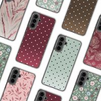 imoshion Design Hülle Samsung Galaxy A18 (4G) / A17 (4G/5G) - Polka Dot Bordeaux