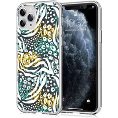 imoshion Design Hülle iPhone 11 Pro - Dschungel - Weiß / Schwarz